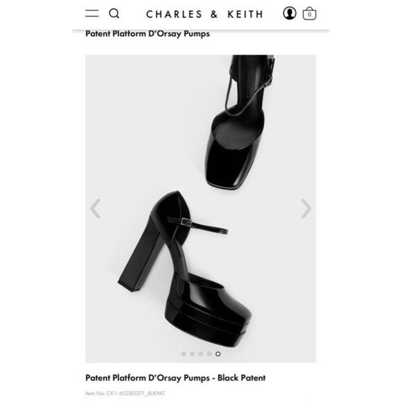 Charles & Keith Mary Janes Platform Heels Ballet Blk 9 NEW ♥️ Worn by Celeb! - Picture 5 of 16